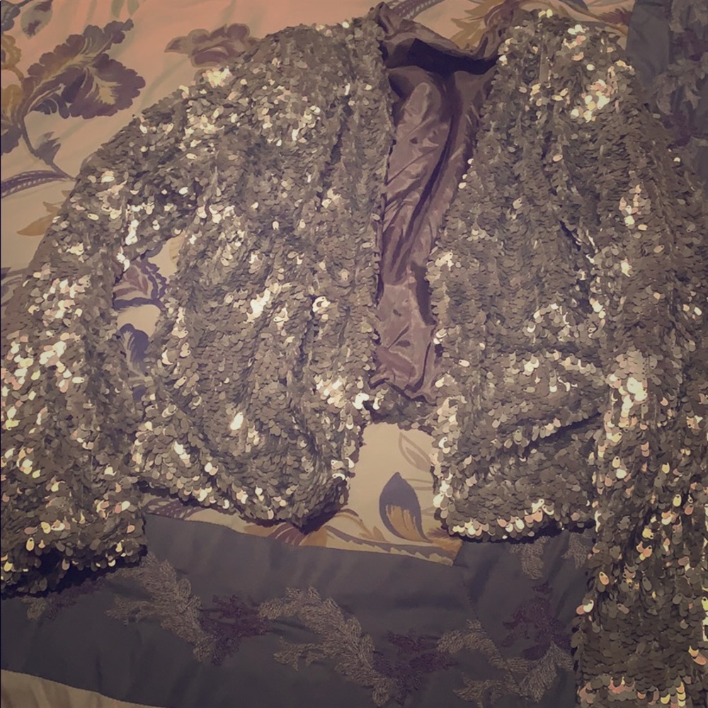 Sequin Jacket Karen Kane